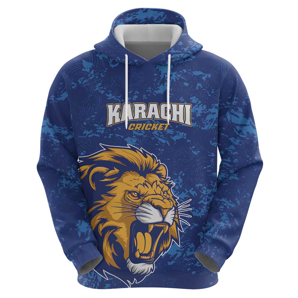 Custom Karachi Cricket Kings Zip Hoodie Yeh Hai Karachi - Wonder Print Shop