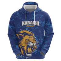 Custom Karachi Cricket Kings Zip Hoodie Yeh Hai Karachi - Wonder Print Shop
