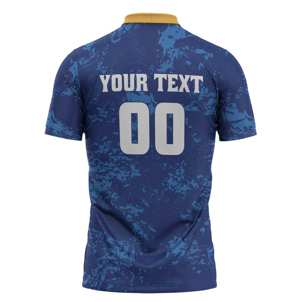 Custom Karachi Cricket Kings Zipper Polo Shirt Yeh Hai Karachi - Wonder Print Shop