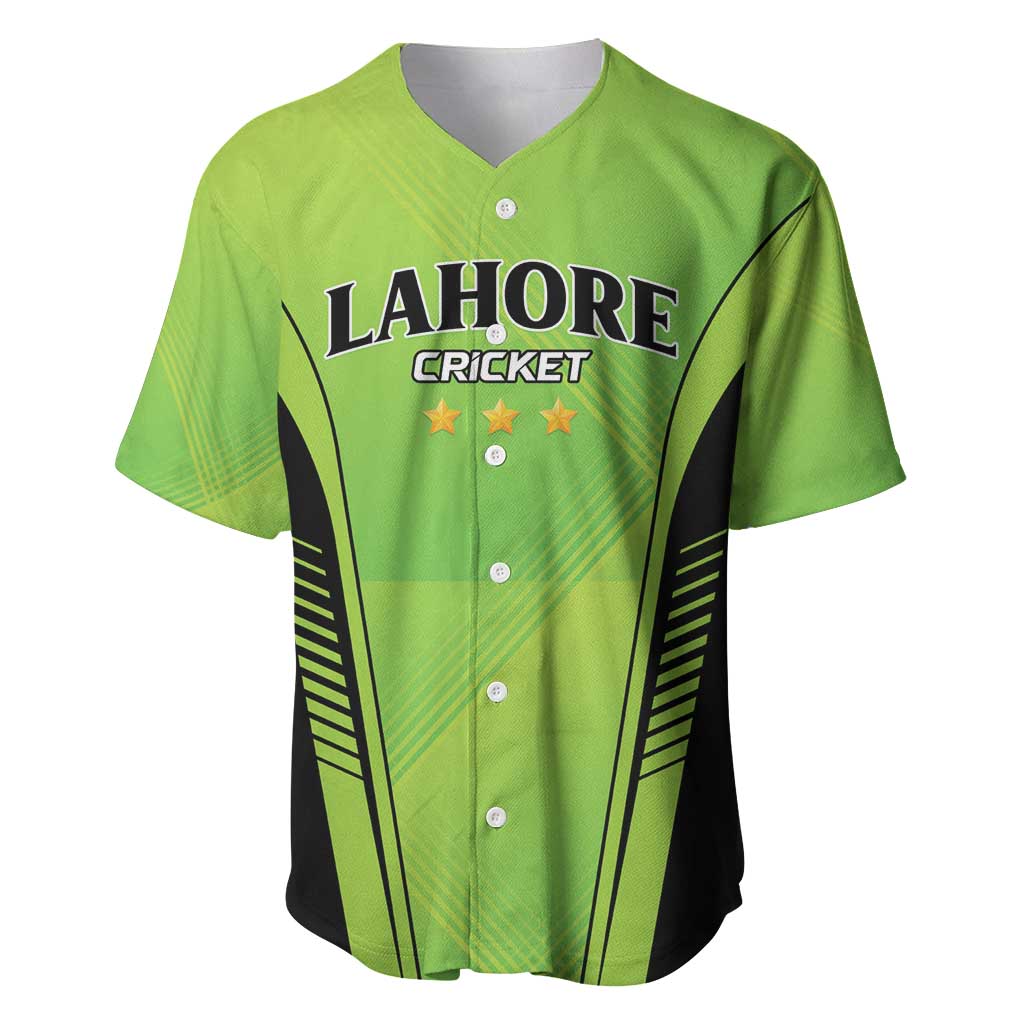 Custom Lahore Cricket Qalandars Baseball Jersey Dama Dam Mast Qalandar - Wonder Print Shop