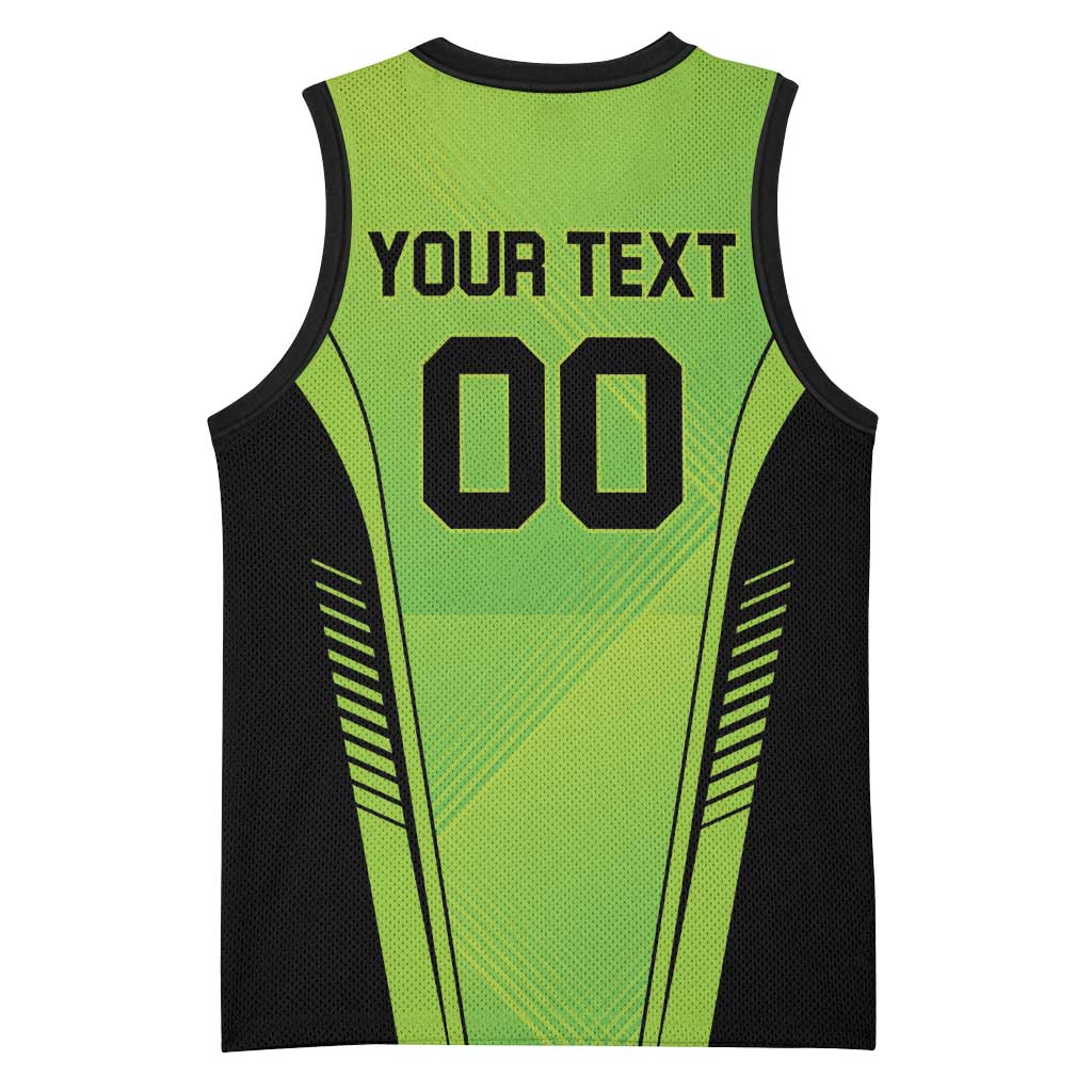 Custom Lahore Cricket Qalandars Basketball Jersey Dama Dam Mast Qalandar - Wonder Print Shop
