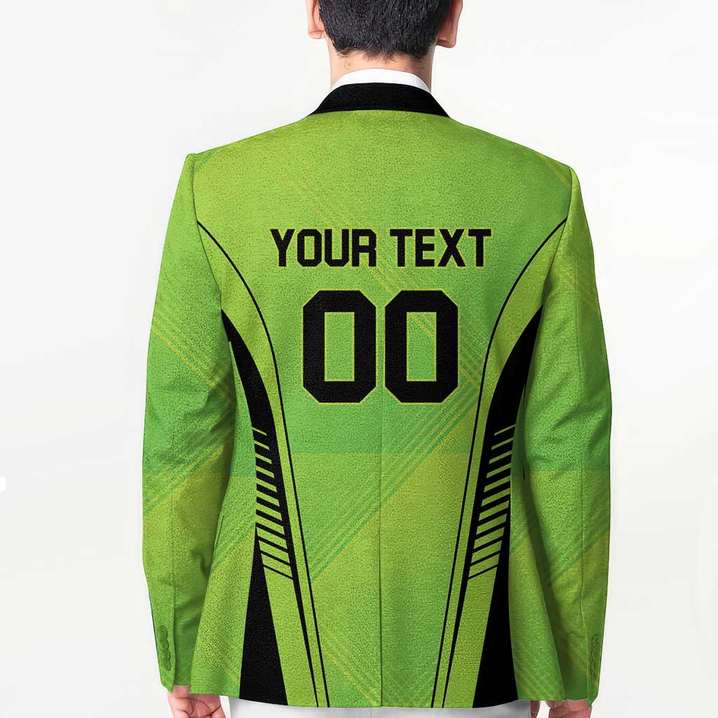 Custom Lahore Cricket Qalandars Blazer Dama Dam Mast Qalandar - Wonder Print Shop