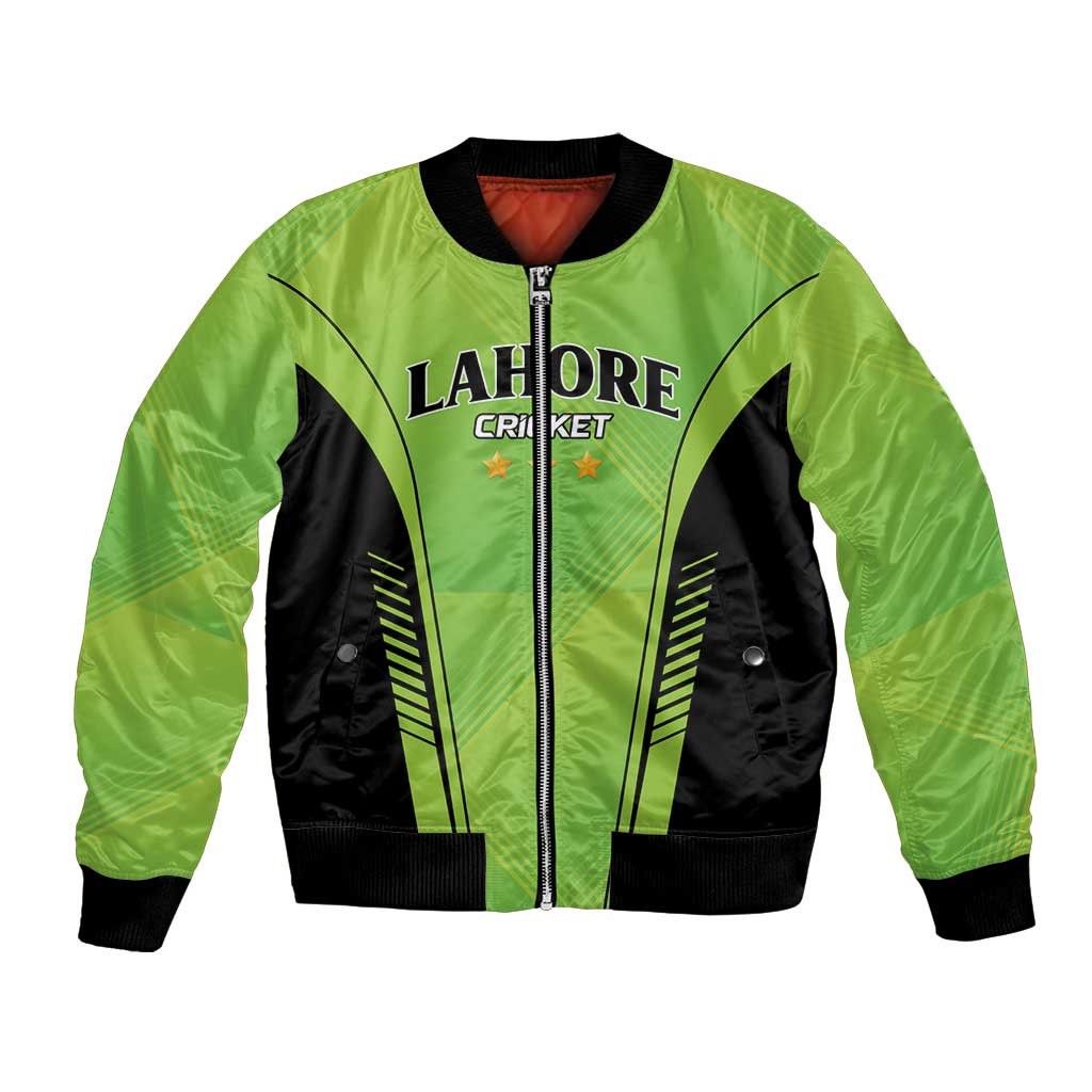 Custom Lahore Cricket Qalandars Bomber Jacket Dama Dam Mast Qalandar - Wonder Print Shop