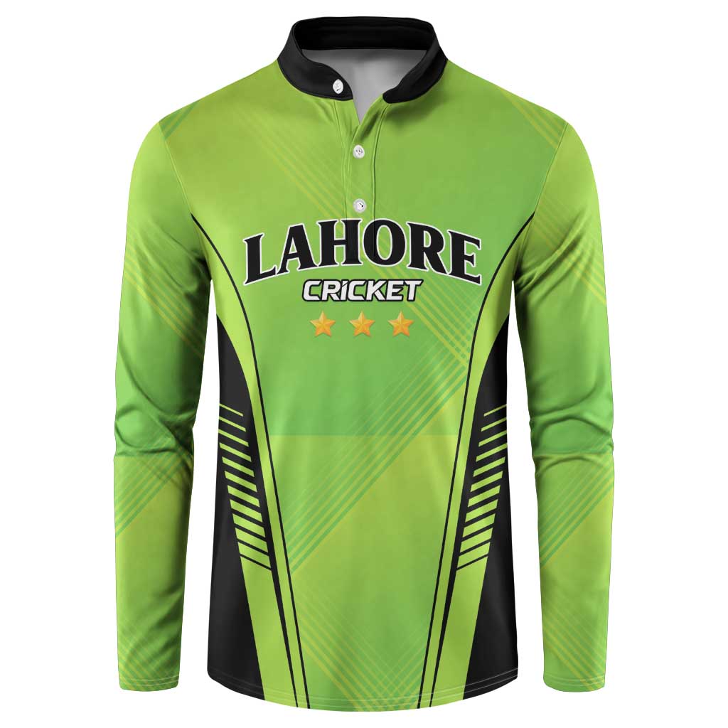 Custom Lahore Cricket Qalandars Button Sweatshirt Dama Dam Mast Qalandar - Wonder Print Shop