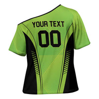 Custom Lahore Cricket Qalandars Cross Shoulder Shirt Dama Dam Mast Qalandar - Wonder Print Shop