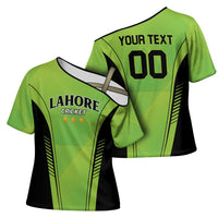 Custom Lahore Cricket Qalandars Cross Shoulder Shirt Dama Dam Mast Qalandar - Wonder Print Shop
