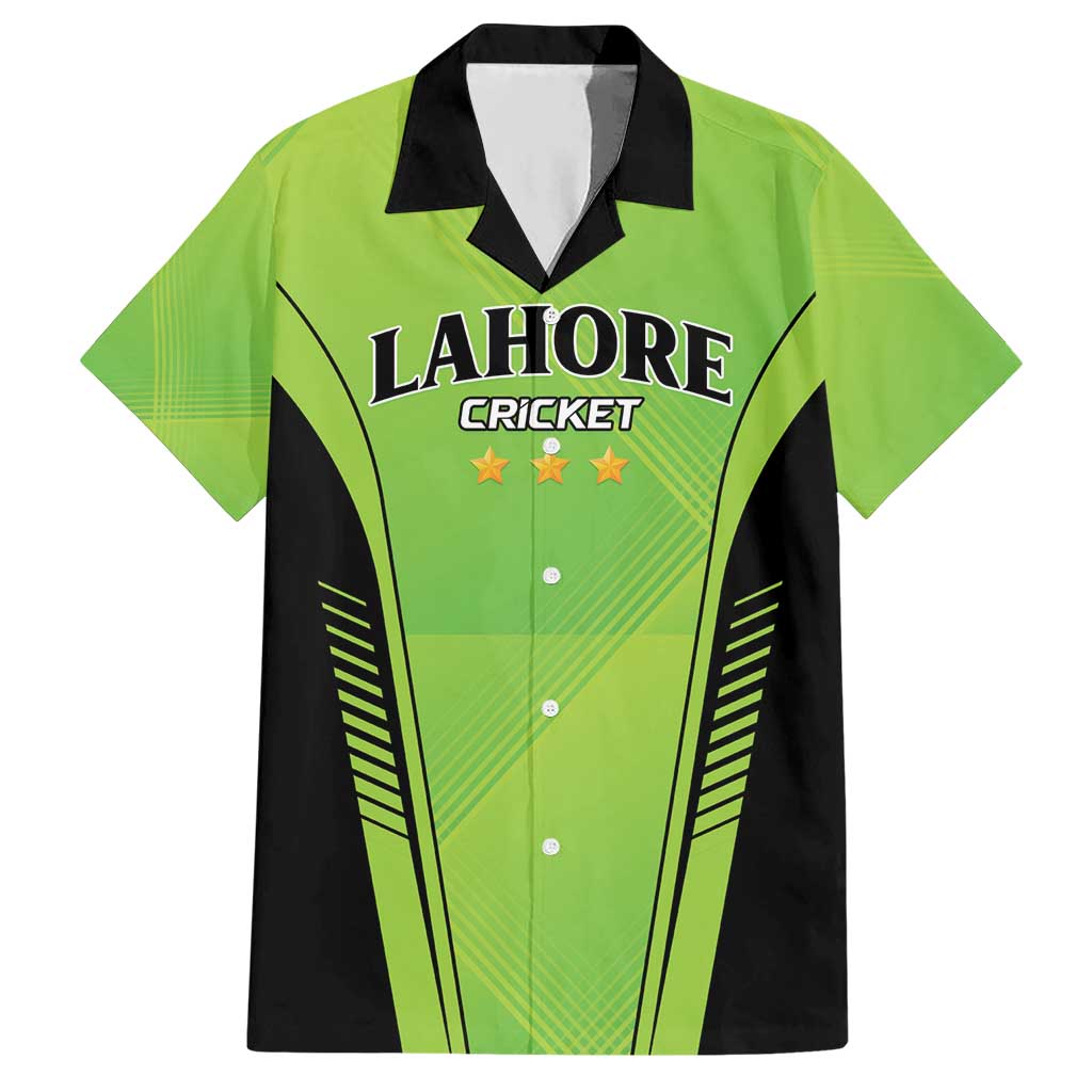 Custom Lahore Cricket Qalandars Hawaiian Shirt Dama Dam Mast Qalandar - Wonder Print Shop