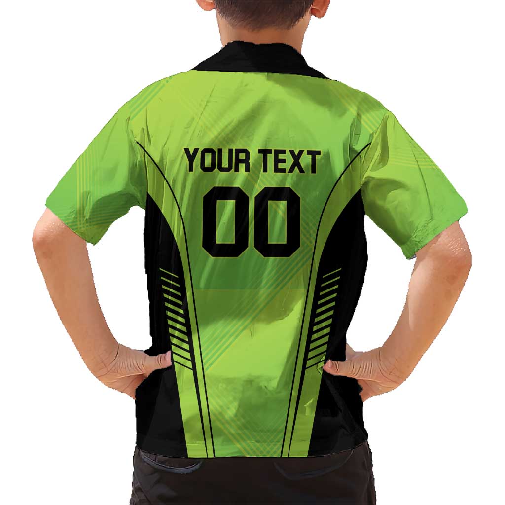 Custom Lahore Cricket Qalandars Hawaiian Shirt Dama Dam Mast Qalandar - Wonder Print Shop