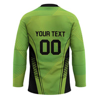 Custom Lahore Cricket Qalandars Hockey Jersey Dama Dam Mast Qalandar - Wonder Print Shop