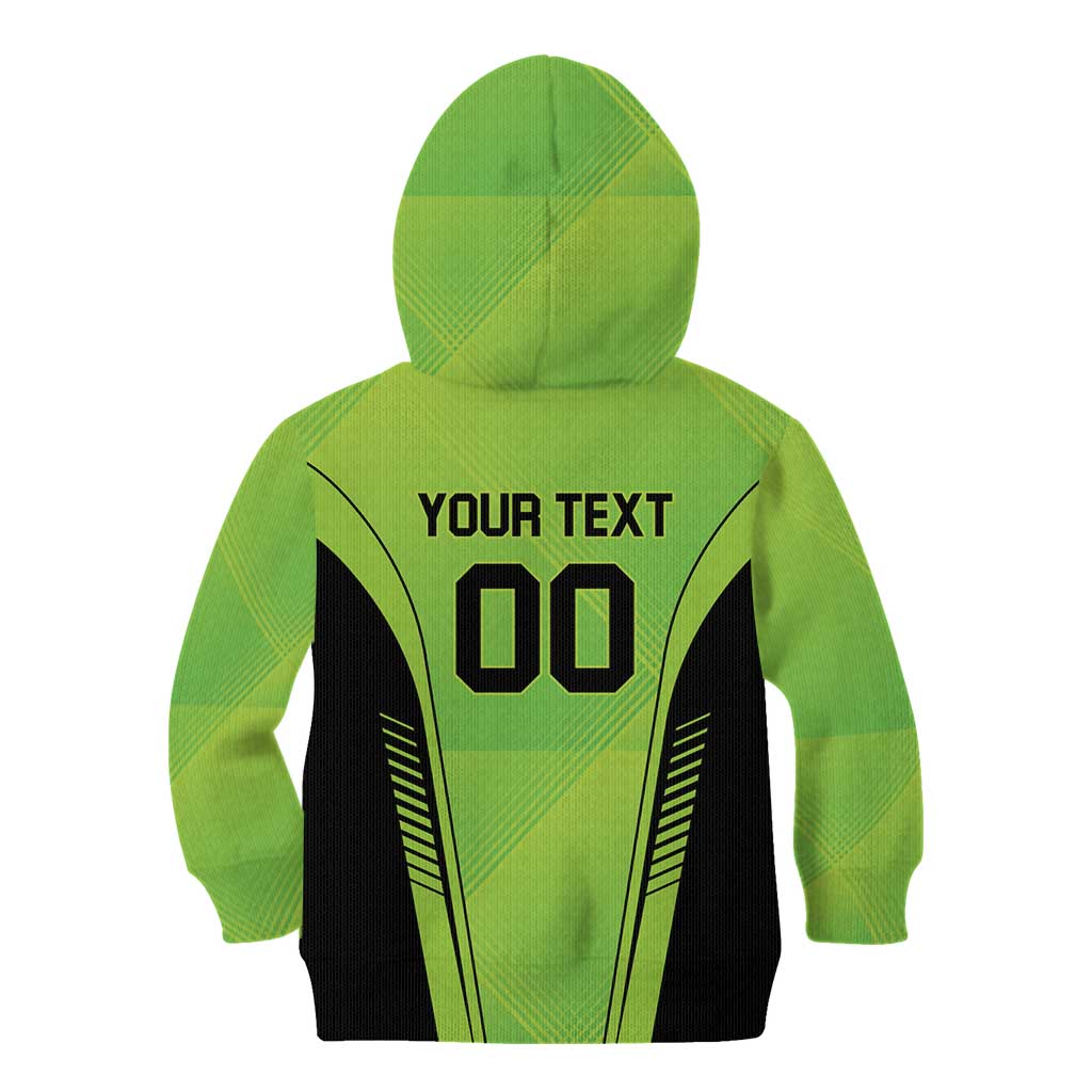 Custom Lahore Cricket Qalandars Kid Hoodie Dama Dam Mast Qalandar - Wonder Print Shop