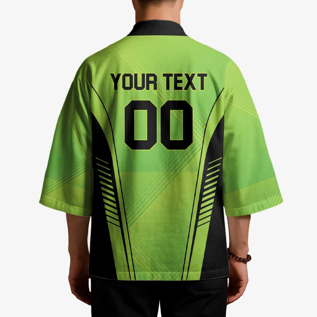 Custom Lahore Cricket Qalandars Kimono Dama Dam Mast Qalandar - Wonder Print Shop