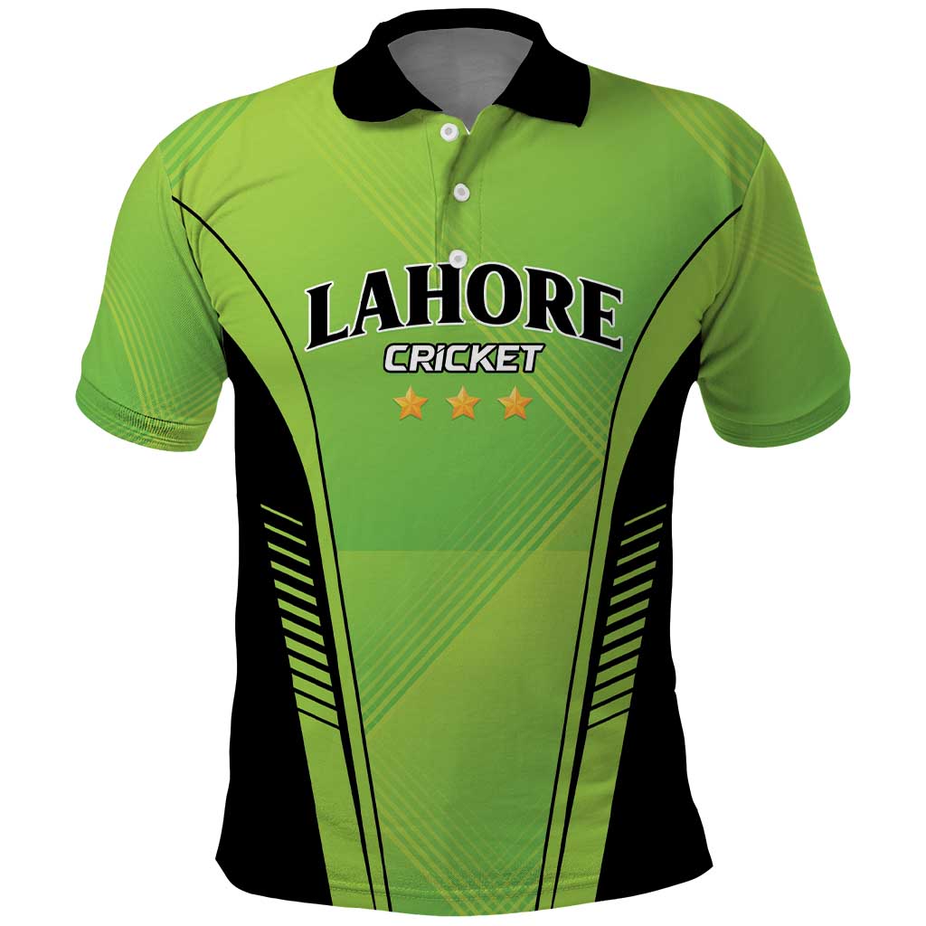 Custom Lahore Cricket Qalandars Polo Shirt Dama Dam Mast Qalandar - Wonder Print Shop