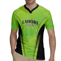 Custom Lahore Cricket Qalandars Rugby Jersey Dama Dam Mast Qalandar - Wonder Print Shop