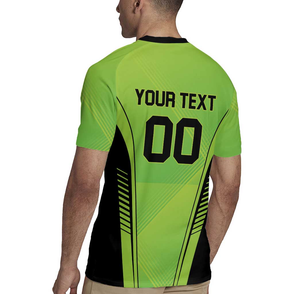Custom Lahore Cricket Qalandars Rugby Jersey Dama Dam Mast Qalandar - Wonder Print Shop