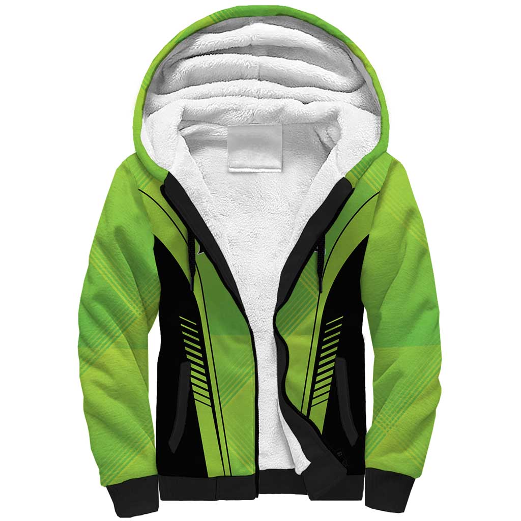 Custom Lahore Cricket Qalandars Sherpa Hoodie Dama Dam Mast Qalandar - Wonder Print Shop