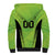Custom Lahore Cricket Qalandars Sherpa Hoodie Dama Dam Mast Qalandar - Wonder Print Shop