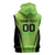 Custom Lahore Cricket Qalandars Sleeveless Zip Hoodie Dama Dam Mast Qalandar - Wonder Print Shop