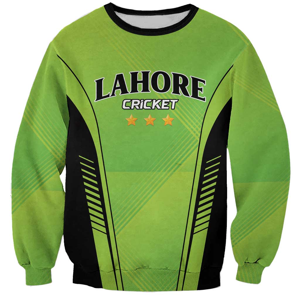Custom Lahore Cricket Qalandars Sweatshirt Dama Dam Mast Qalandar - Wonder Print Shop