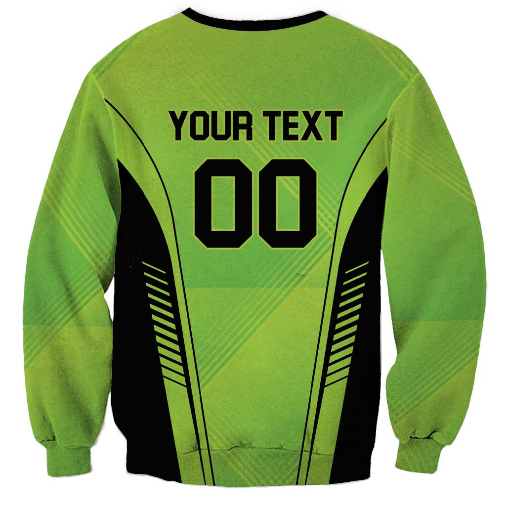 Custom Lahore Cricket Qalandars Sweatshirt Dama Dam Mast Qalandar - Wonder Print Shop