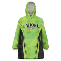 Custom Lahore Cricket Qalandars Wearable Blanket Hoodie Dama Dam Mast Qalandar - Wonder Print Shop