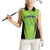 Custom Lahore Cricket Qalandars Women Sleeveless Polo Shirt Dama Dam Mast Qalandar - Wonder Print Shop