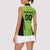 Custom Lahore Cricket Qalandars Women Sleeveless Polo Shirt Dama Dam Mast Qalandar - Wonder Print Shop