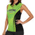 Custom Lahore Cricket Qalandars Women Sleeveless Polo Shirt Dama Dam Mast Qalandar - Wonder Print Shop