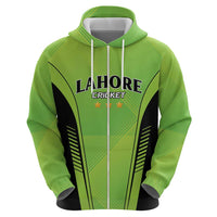Custom Lahore Cricket Qalandars Zip Hoodie Dama Dam Mast Qalandar - Wonder Print Shop
