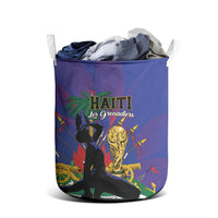 Haiti World Football 2026 Laundry Basket Go Les Grenadiers - Wonder Print Shop