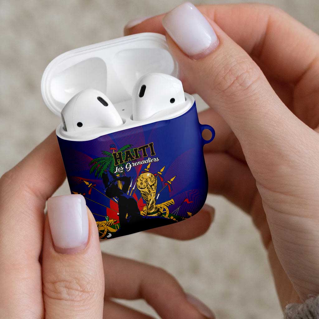 Haiti World Football 2026 AirPods Case Go Les Grenadiers - Wonder Print Shop