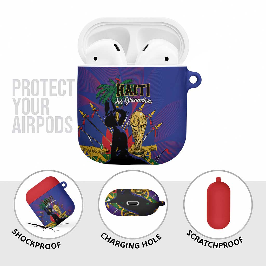 Haiti World Football 2026 AirPods Case Go Les Grenadiers - Wonder Print Shop