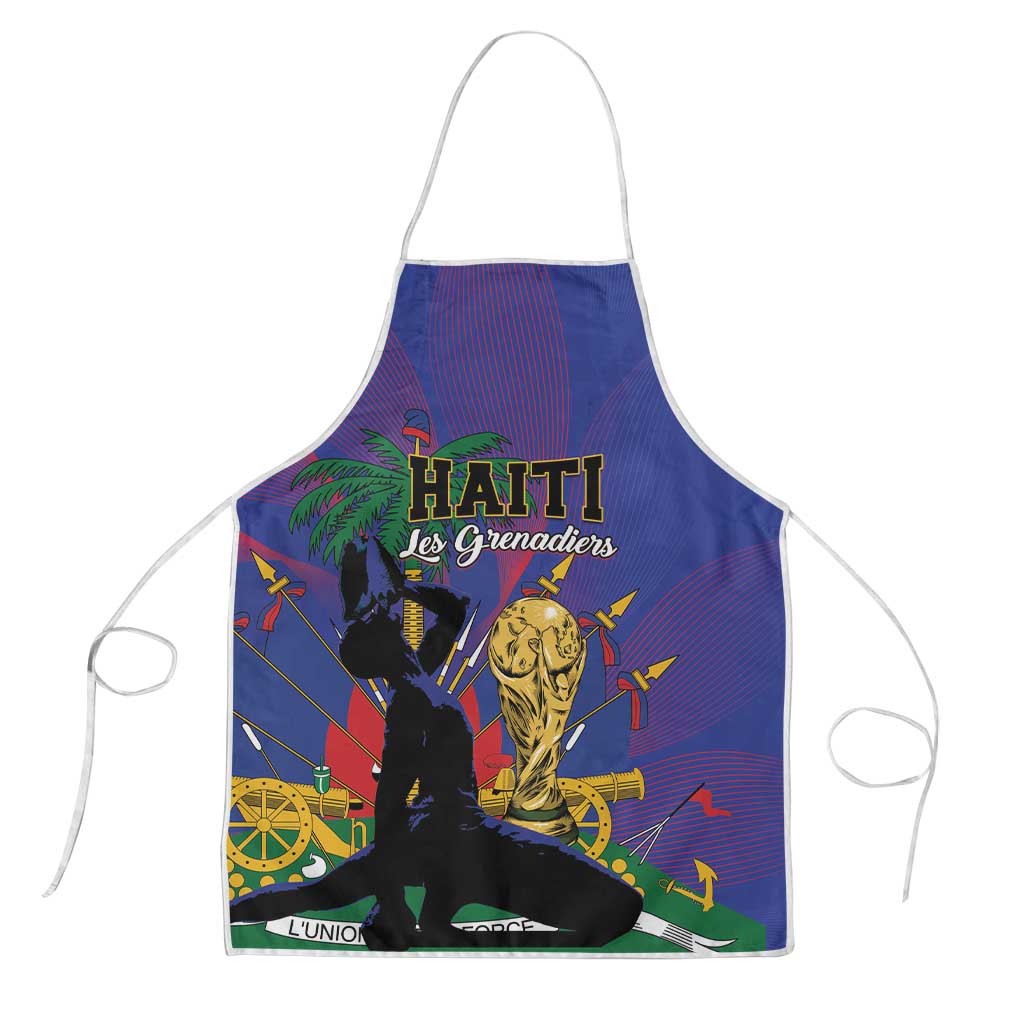 Haiti World Football 2026 Apron Go Les Grenadiers - Wonder Print Shop