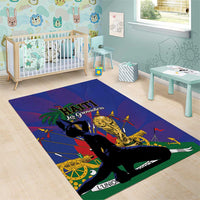 Haiti World Football 2026 Area Rug Go Les Grenadiers - Wonder Print Shop