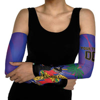 Custom Haiti World Football 2026 Arm Sleeves Go Les Grenadiers - Wonder Print Shop