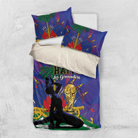 Haiti World Football 2026 Bedding Set Go Les Grenadiers - Wonder Print Shop