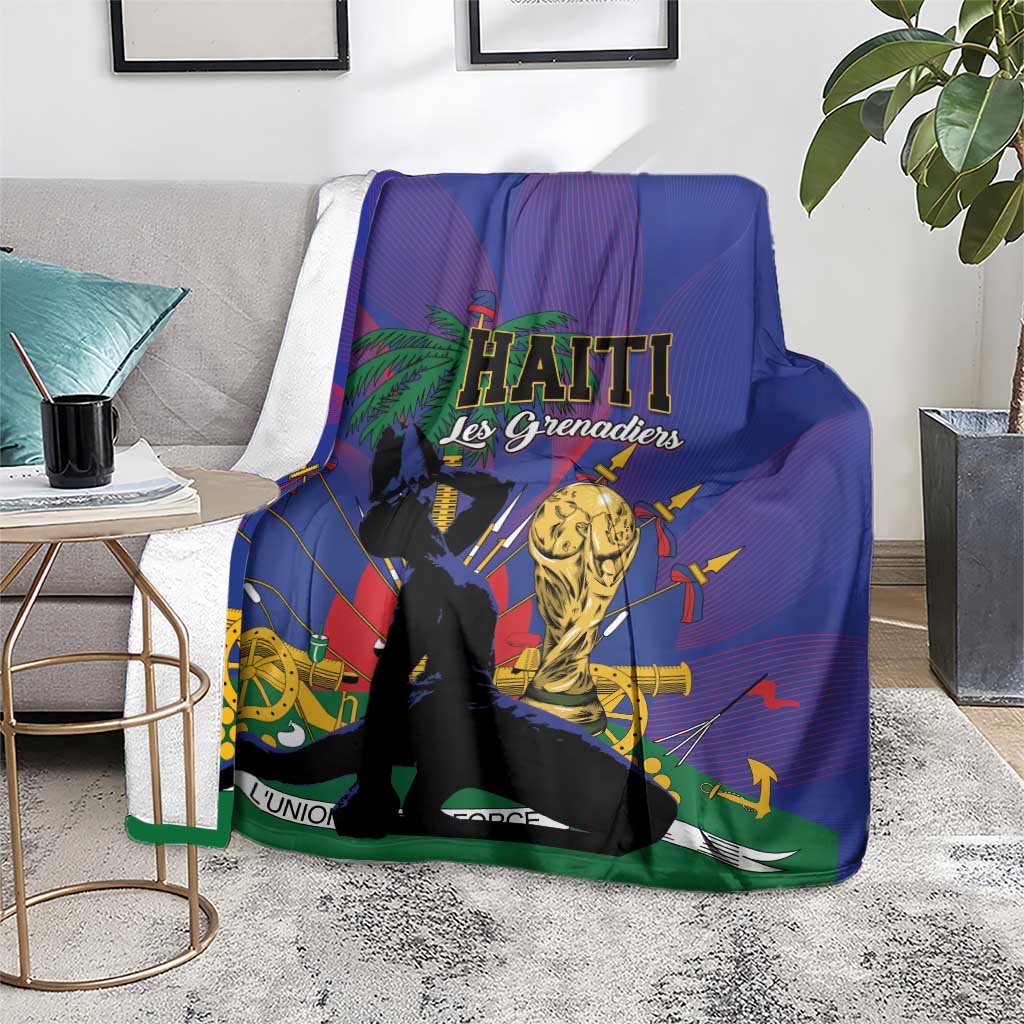 Haiti World Football 2026 Blanket Go Les Grenadiers - Wonder Print Shop