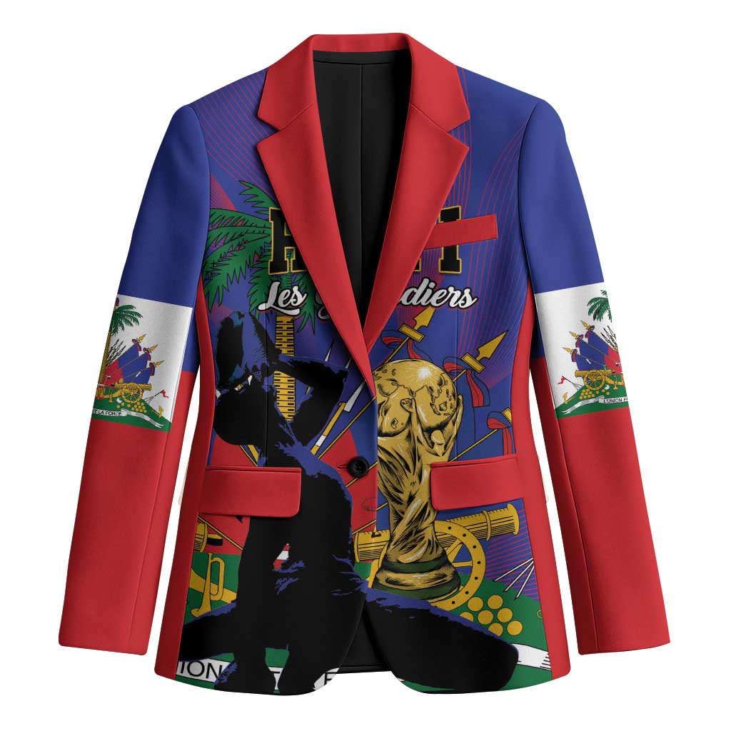 Custom Haiti World Football 2026 Blazer Go Les Grenadiers - Wonder Print Shop