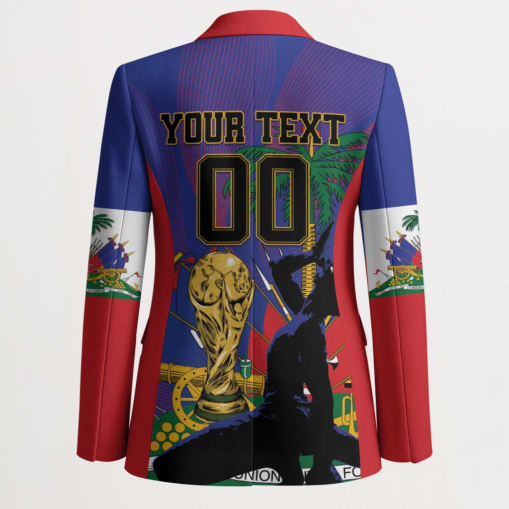 Custom Haiti World Football 2026 Blazer Go Les Grenadiers - Wonder Print Shop