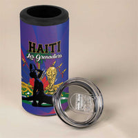 Haiti World Football 2026 4 in 1 Can Cooler Tumbler Go Les Grenadiers - Wonder Print Shop