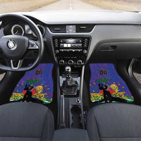 Custom Haiti World Football 2026 Car Mats Go Les Grenadiers - Wonder Print Shop