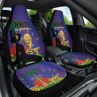 Haiti World Football 2026 Car Seat Cover Go Les Grenadiers - Wonder Print Shop