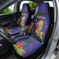 Haiti World Football 2026 Car Seat Cover Go Les Grenadiers - Wonder Print Shop