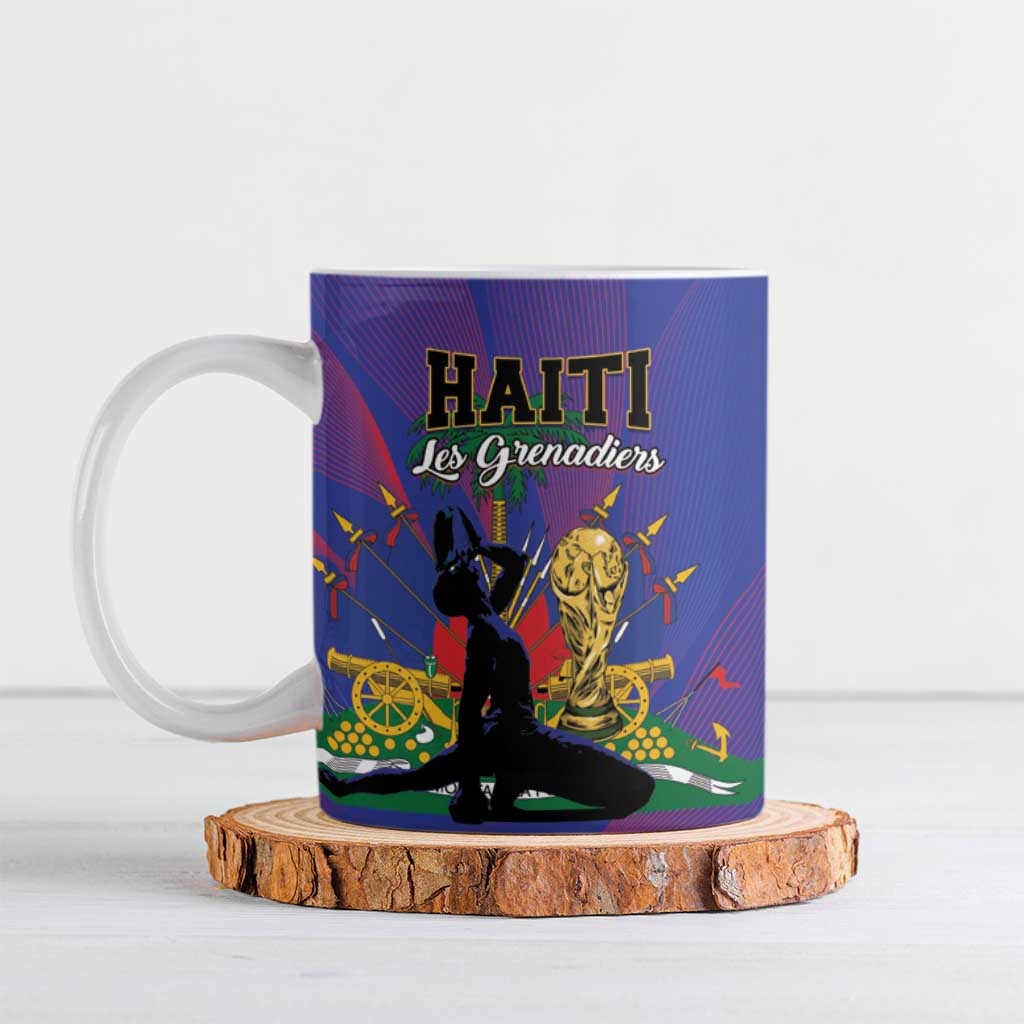 Haiti World Football 2026 Ceramic Mug Go Les Grenadiers - Wonder Print Shop