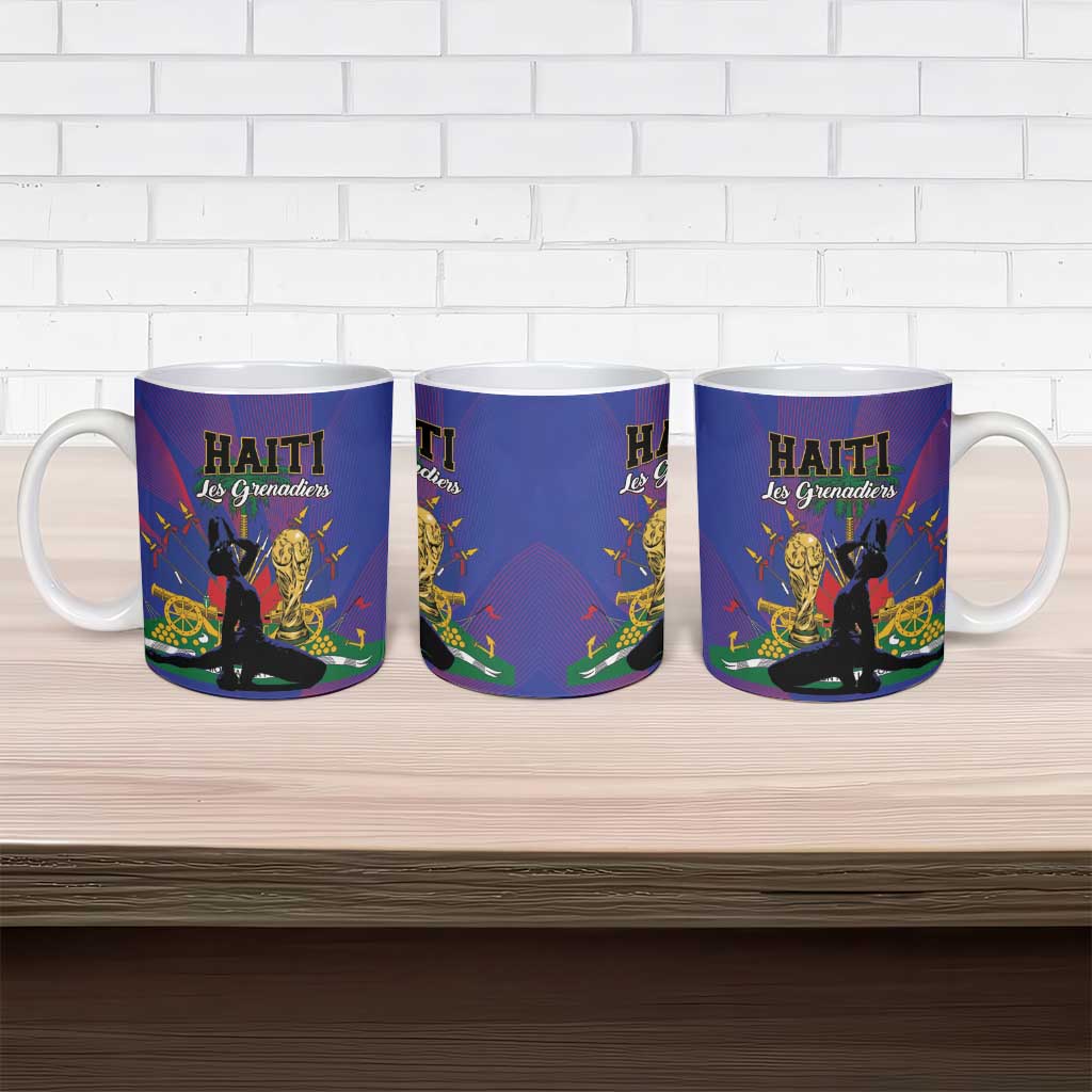 Haiti World Football 2026 Ceramic Mug Go Les Grenadiers - Wonder Print Shop
