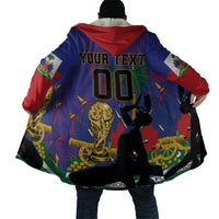 Custom Haiti World Football 2026 Cloak Go Les Grenadiers - Wonder Print Shop