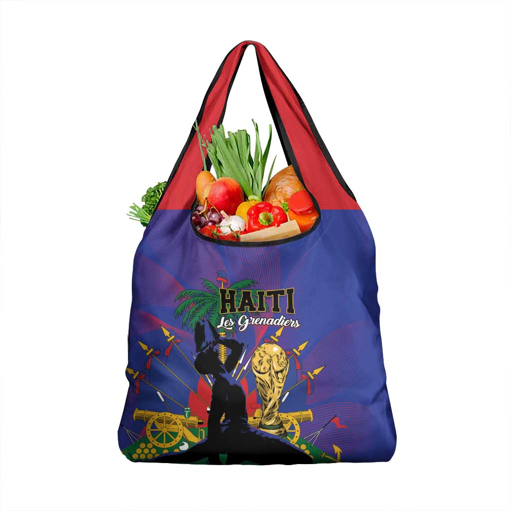 Haiti World Football 2026 Grocery Bag Go Les Grenadiers - Wonder Print Shop