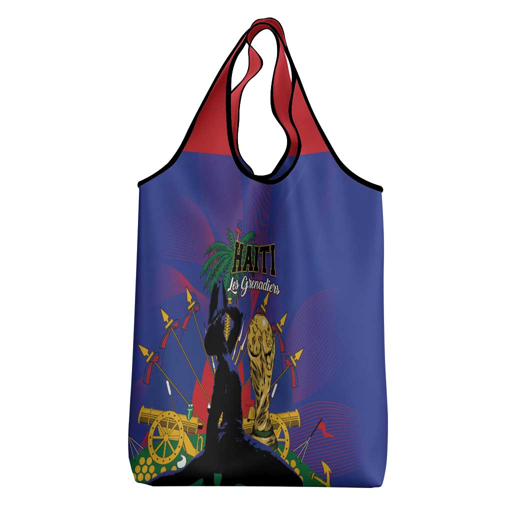 Haiti World Football 2026 Grocery Bag Go Les Grenadiers - Wonder Print Shop