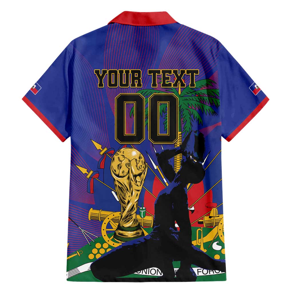 Custom Haiti World Football 2026 Hawaiian Shirt Go Les Grenadiers - Wonder Print Shop