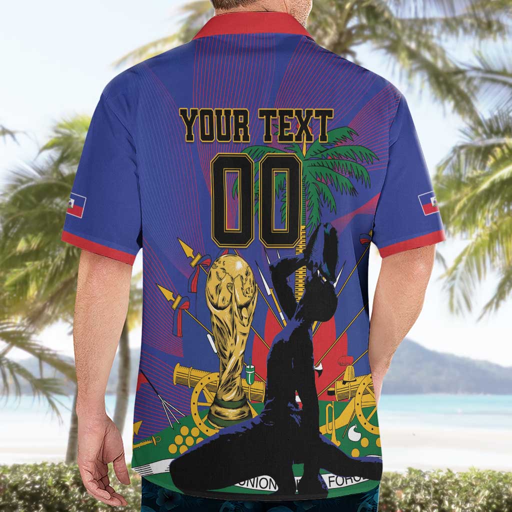 Custom Haiti World Football 2026 Hawaiian Shirt Go Les Grenadiers - Wonder Print Shop