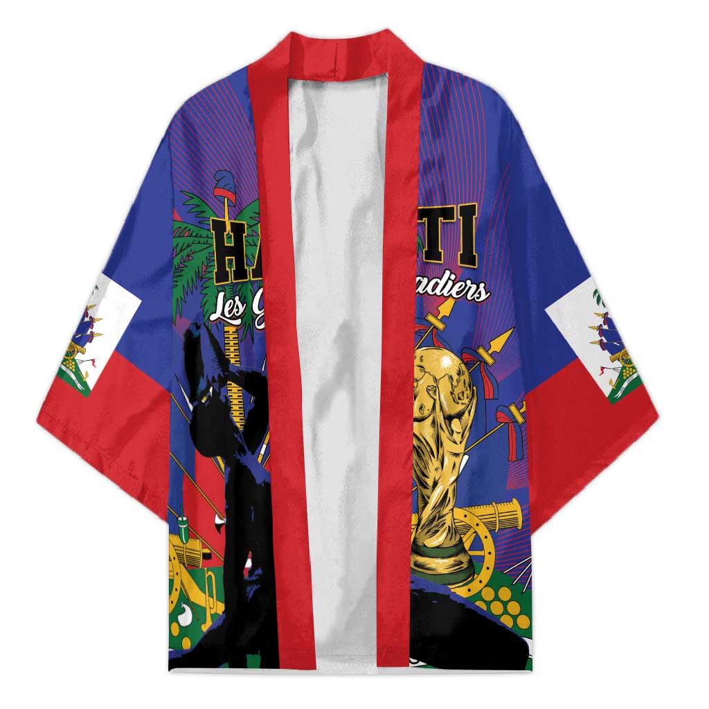Custom Haiti World Football 2026 Kimono Go Les Grenadiers - Wonder Print Shop